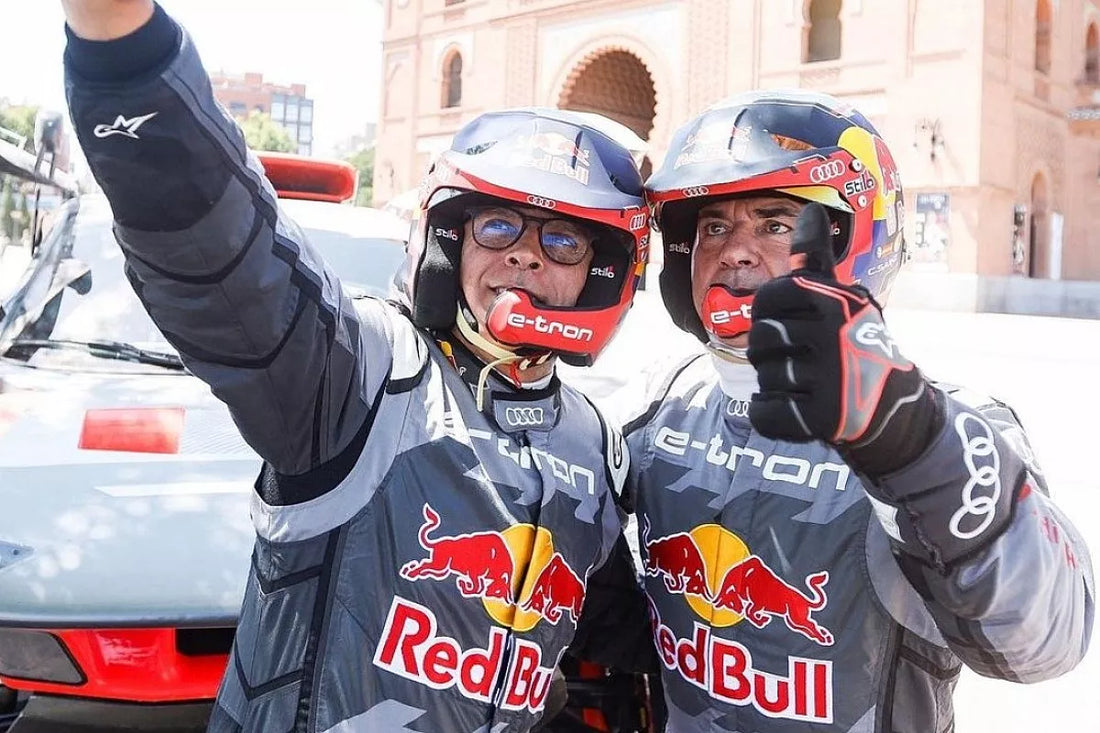 Explorando Madrid con Carlos Sainz y su Audi del Dakar