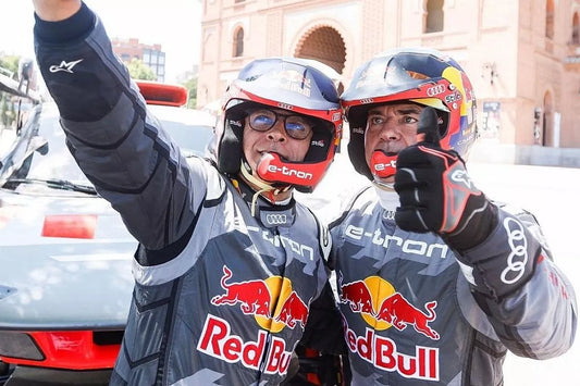 Explorando Madrid con Carlos Sainz y su Audi del Dakar