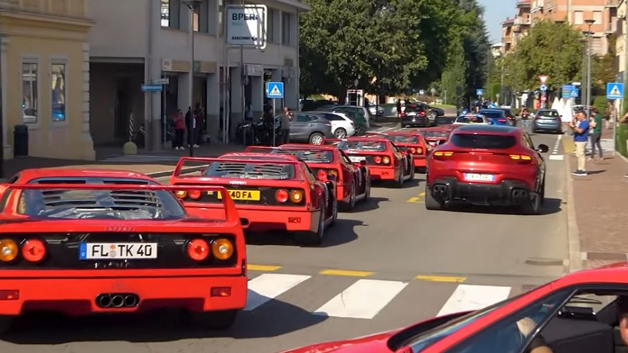 Ferrari Legacy Tour: Un Homenaje al Emblemático Ferrari F40